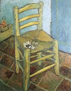 Vincent Van Gogh Chair oil on canvas